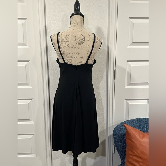 Calvin Klein Slip little black dress size 4 - Picture 2 of 4
